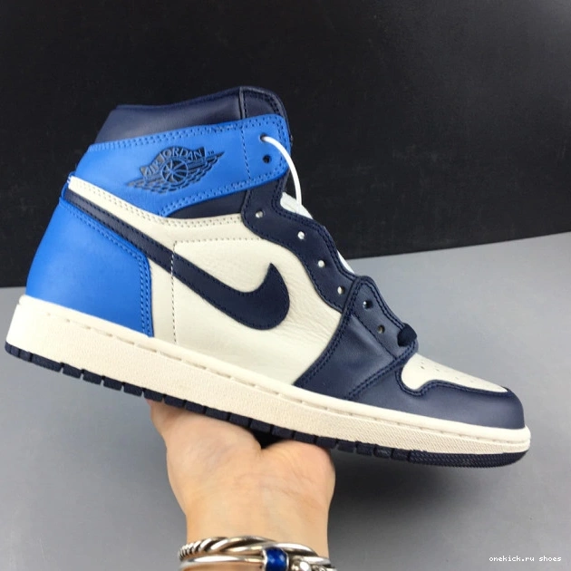 Cheap OG 1 Obsidian High 555088-140 Retro Jordan Air 0717